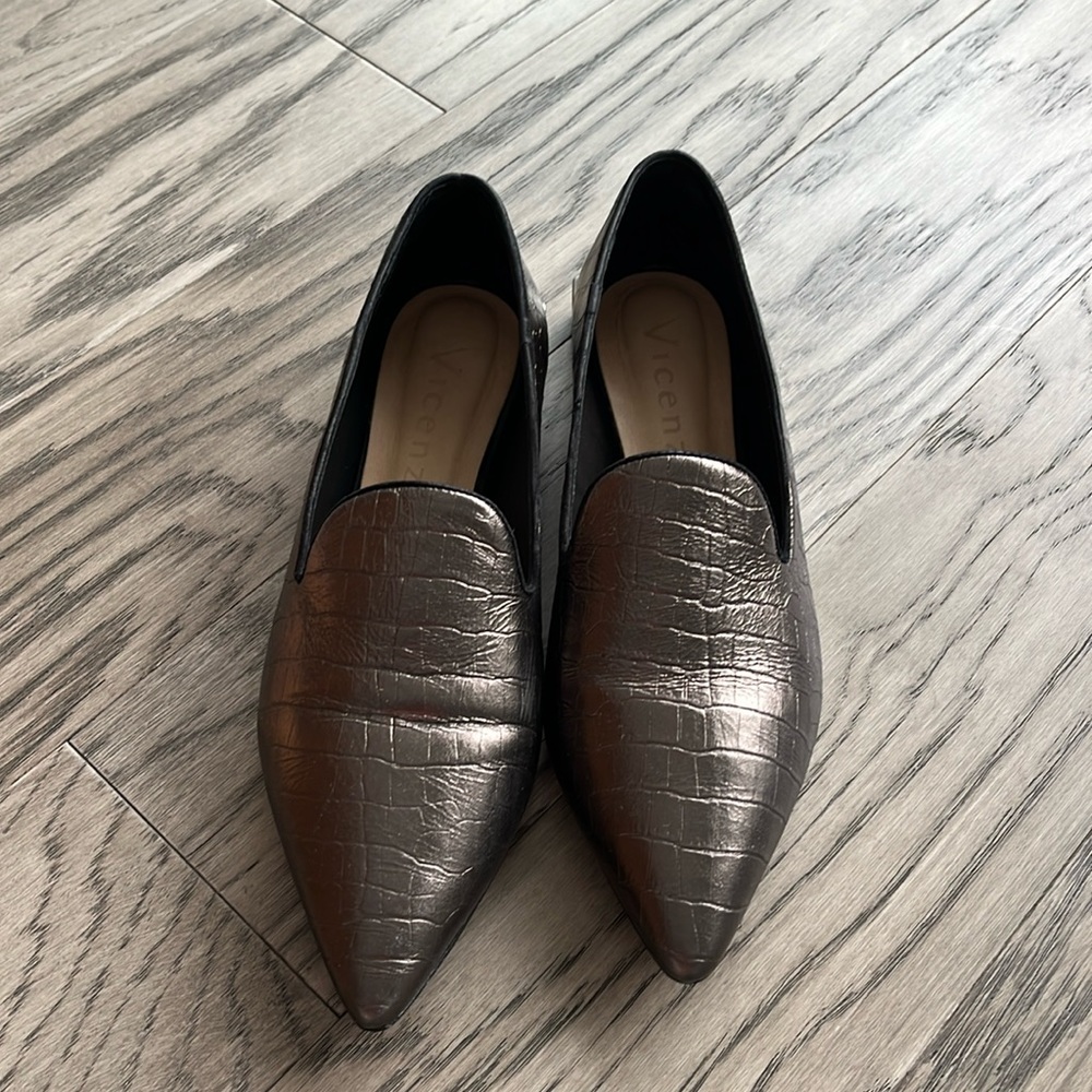 Anthropologie Vicenza genuine leather flats size 8